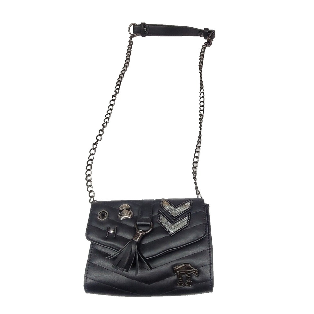 Star Wars The Dark Side Purse‎ RARE Black Bioworld Stormtrooper